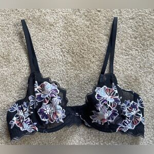 Savage X Fenty ZIG ZAG ZEN UNLINED LACE PLUNGE BRA